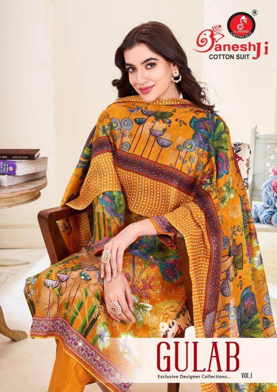 Ganeshji gulab vol-1 Surat party wear kurtis suppliers